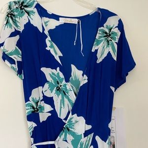 AVA SKY Dress Bailey, Royal Tiger Lily print